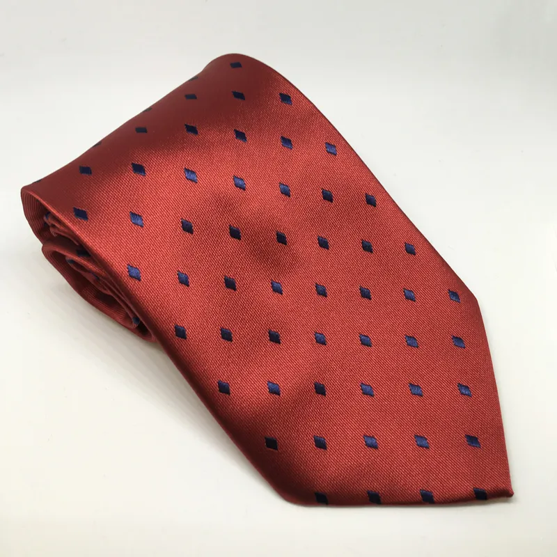 Equetech Showing Tie Diamond Adult Red/Navy
